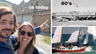 ⛵️ Famous Bernard Moitessier’s boat Joshua was BUILT HERE: in the French ALPS!! 🤯 Ep.295