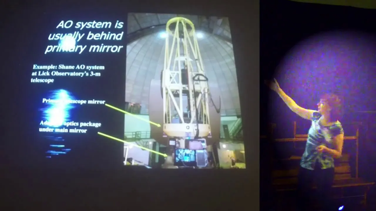 Adaptive Optics Explained with Lick Observatory Applications & Lasers