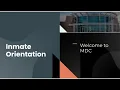 MDC Inmate Orientation