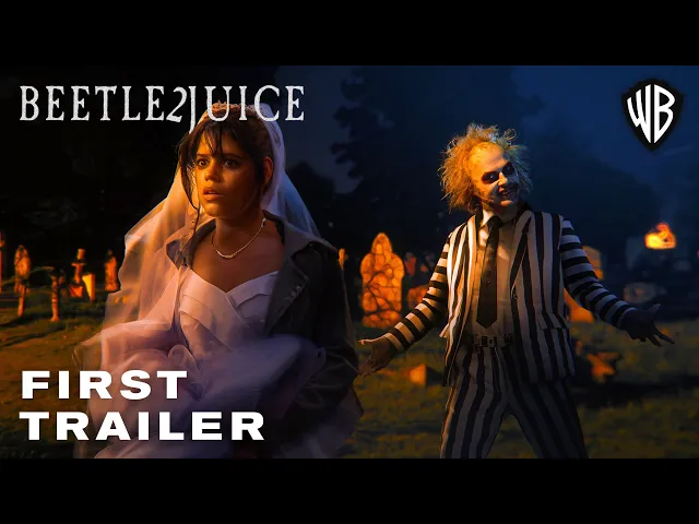 BEETLEJUICE 2 – First Trailer | Jenna Ortega, Michael Keaton (2024) Warner Bros