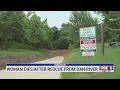 Woman dies after rescue from Dan River in Madison