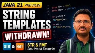 Java 21 String Templates STR FMT Real-World Examples