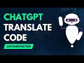 How to use ChatGPT to Convert JavaScript Code to Python with Prompts