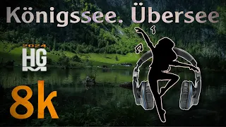 اصوات الطبيعة للاسترخاء موسيقى هادئة اصوات الطبيعة لقطات مختلفة Königssee بجودة عالية 4k 