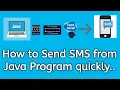 How to Send SMS quickly from Java Program Send SMS Using Java Http API call to send SMS
