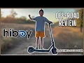 We Took our eScooter Off-Road HiBoy KS4 Pro eScooter Works in the Country Review