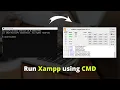 Run Xampp using Command line How to run Xampp using CMD Xampp CMD