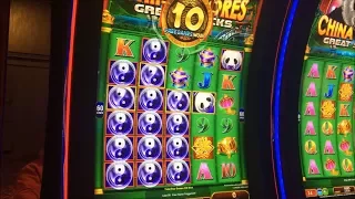 BIG WIN - China Shores Great Stacks Slot Machine Bonus