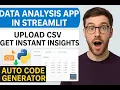 A Data Analyst Web App in Streamlit