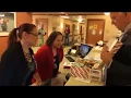 Vice President Joe Biden brings donuts to staff at Agrace HospiceCare