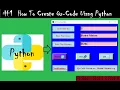 How To Create Qr Code Using Python Python mini projects for code coder