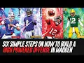 How To Build A Powerful Offensive Scheme in Madden 23