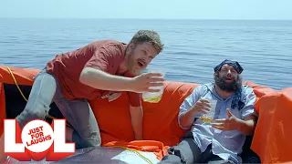 HOW THEY SURVIVED FOR 2 WEEKS 🚤 // LOL JUST FOR LAUGHS