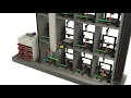 3D printer farm robot Simulation