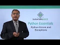 Python - Errors and Exceptions