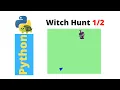 Python Turtle Graphics Tutorial - Witch Hunt Game