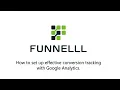 Setting up Google analytics Conversion Tracking with No Code