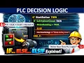 PLC Decision Logic IF ELSE ELSIF Nested IF - Structured Text