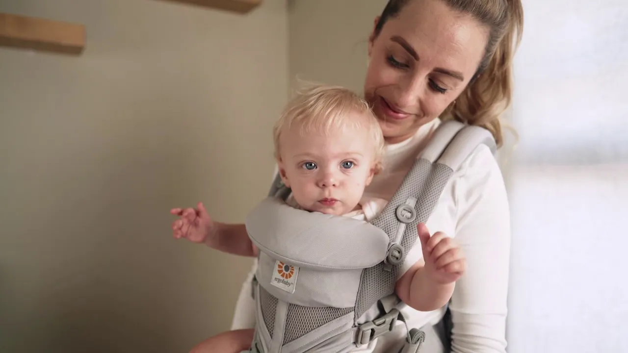 Ergobaby Omni Classic 360 Mesh Baby Carrier - Charcoal Grey