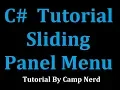 Slide Panel Tutorial in C