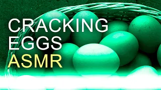 cracking eggs sounds asmr no talking for sleep and relax crinkle 