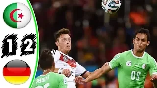 ملخص مباراة القمة الجزائر Vs المانيا 1 2 كاس العالم 2014 جنون حفيظ دراجي HD 