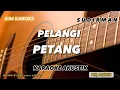 Download Lagu PELANGI PETANG - SUDIRMAN | AKUSTIK KARAOKE
