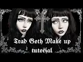 Trad goth makeup tutorial