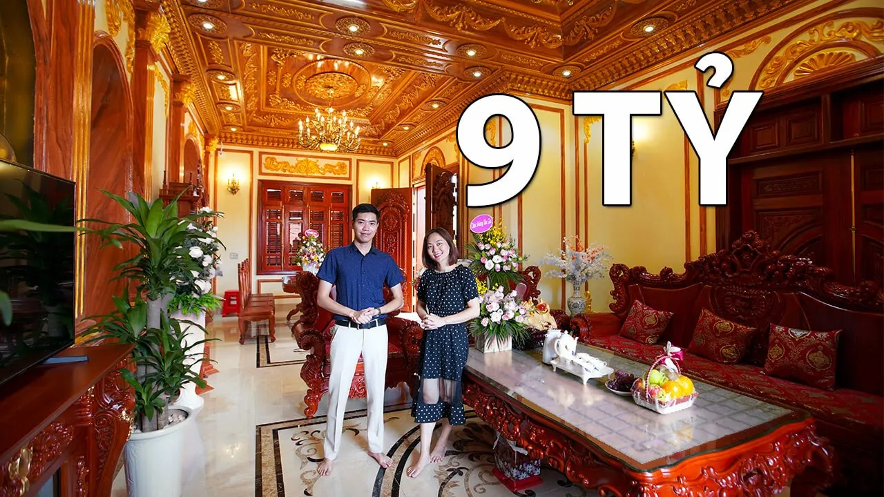 Tuyệt phẩm lâu đài cổ điển thiết kế kiểu Pháp 9 tỷ có gì đặc biệt?