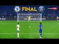 Chelsea vs PSG - Penalty Shootout - FINAL - FIFA Club World Cup 2025 | Dembele vs Joao Pedro | PES