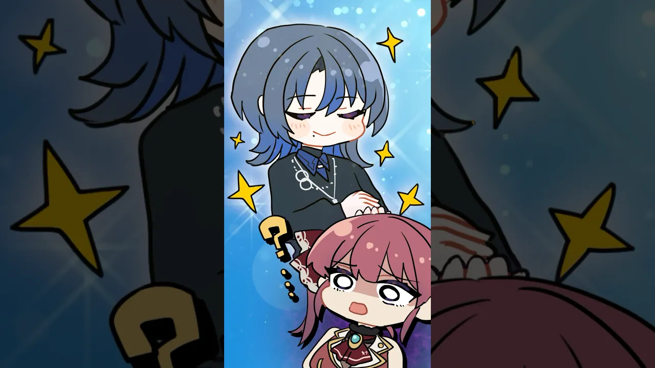 ド天然に滅茶苦茶振り回されるマリン船長【ホロライブ/宝鐘マリン・火威青】#shorts