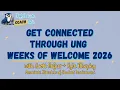 Get Connected through UNG Weeks of Welcome 2026