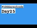 Day 25 Hackerrank array question