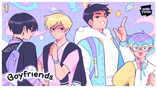Boyfriends - Episode 1 WEBTOON DUB