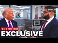 EXCLUSIVE President Donald Trump speaks 1-on-1 with Local 12 while in Cincinnati
