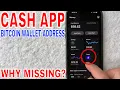 Why Cash App Bitcoin Wallet Address Missing