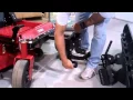 Z Turn Blade Foot Pedal Attachment Tips for the Nordic Plow