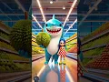 Download Lagu 🌟 Shark's Day Out: Durian Adventures with a Polka-Dot Princess! 🦈Meaw Verse #cat #cute#love #shorts