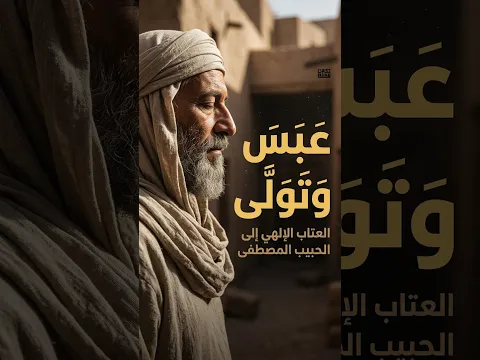 "المشهد الذي هزّ تاريخ الإسلام... قصة سورة عَبَسَ والتكريم اللاحق!" #حكايات_مسلم #قصص
