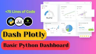Basic Dashboard using Dash Plotly Python Sunny Solanki