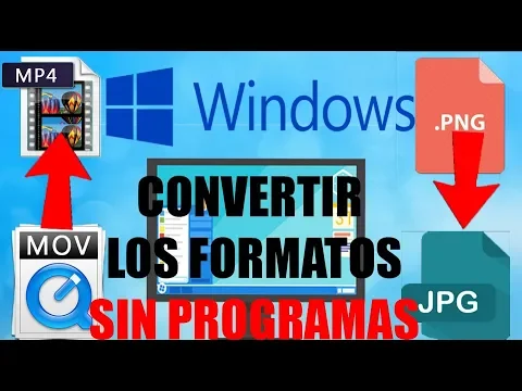 Download MP3 Cambiar la extensión de un Archivo (MOV A MP4) (JPG A PNG) Convierte cualquier formato sin programas