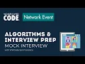 Algorithms Interview Prep - Mock Interview