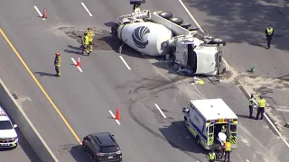 Serious crash on I-40 near Garner causes major delays