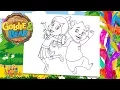Download Lagu Coloring Goldie and Bear : Goldie \u0026 Jack A. Bear | Coloring pages  | Coloring book |