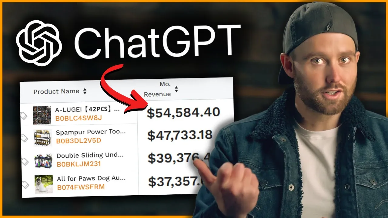 How to Use Chat GPT to Make Money on Amazon (Product Research)