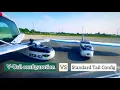 V-Tail vs Standard Tail configuration on aircraft