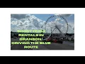 Branson Short Term Rentals Driving the Blue Route through Branson Missouri
