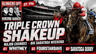 Is the Triple Crown DEAD Whitney Fourstardave Saratoga Derby Picks Blinkers Off 796