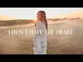 Carly Pearce - I Don't Have The Heart (Official Audio)