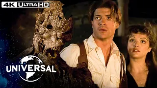 The Mummy 1999 Brendan Fraser And Rachel Weisz Awaken The Mummy In 4K HDR 